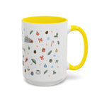 New Orleans Christmas Mug | Watercolor City Souvenir, Travel Gift (11oz/15oz)
