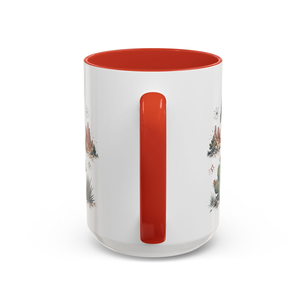 Sedona Red Rocks Mug, Arizona Travel Souvenir, Bucket List Gift, Accent Ceramic Coffee Mug 11oz 15oz