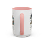 Kenai Fjords National Park Coffee Mug | Alaska Coastal Wildlife Hiking Gift | Accent Color Ceramic 11oz 15oz