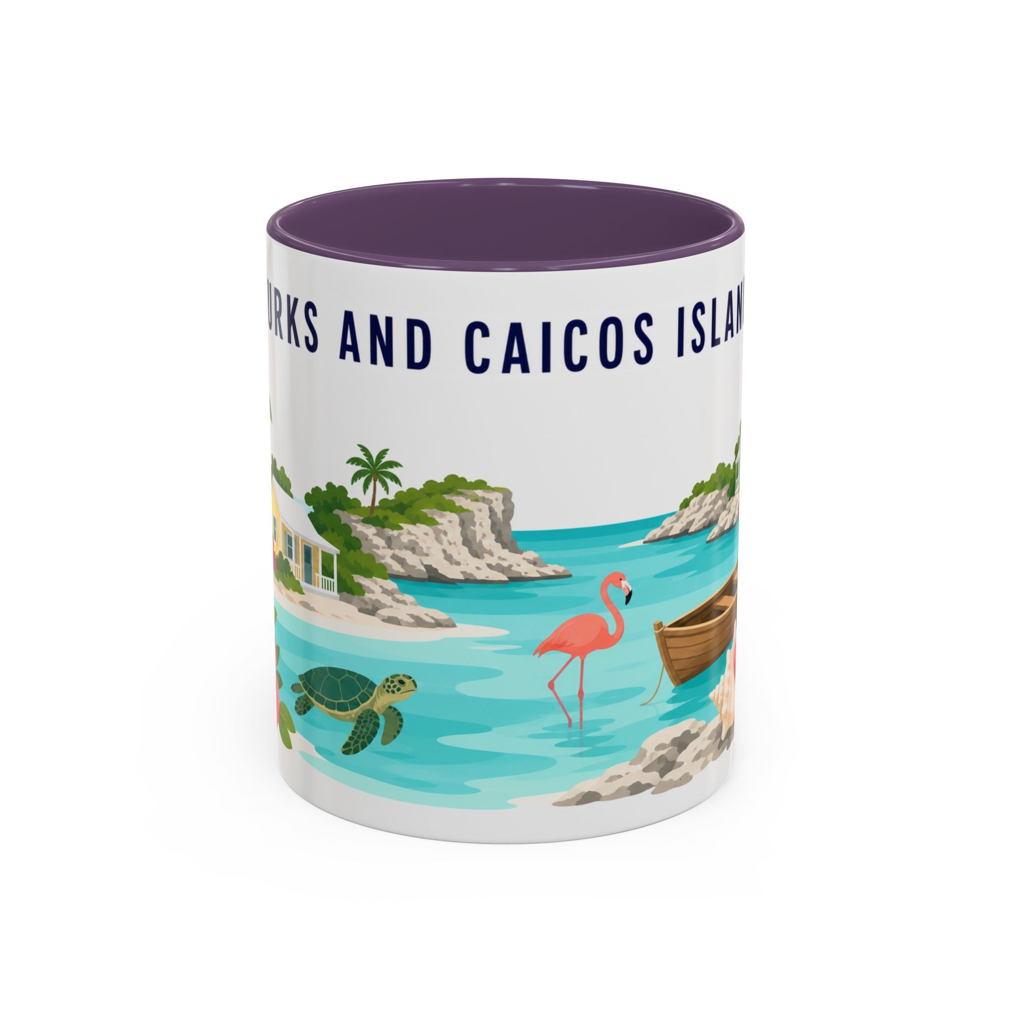 Turks and Caicos Islands Coffee Mug | Travel Souvenir Accent Mug | Country Gift Ceramic Cup 11oz 15oz