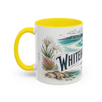 Whitehaven Beach Mug, Australia Travel Souvenir, Bucket List Gift, Accent Ceramic Coffee Mug 11oz 15oz