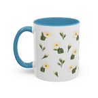 Arizona Saguaro cactus blossom Mug, State Flower Floral Coffee Cup, 11oz Botanical Gift