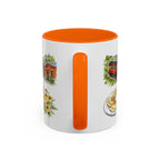 Pittsburgh Illustrated Travel Mug | City Souvenir Accent Coffee Mug | 11oz 15oz Ceramic Cup