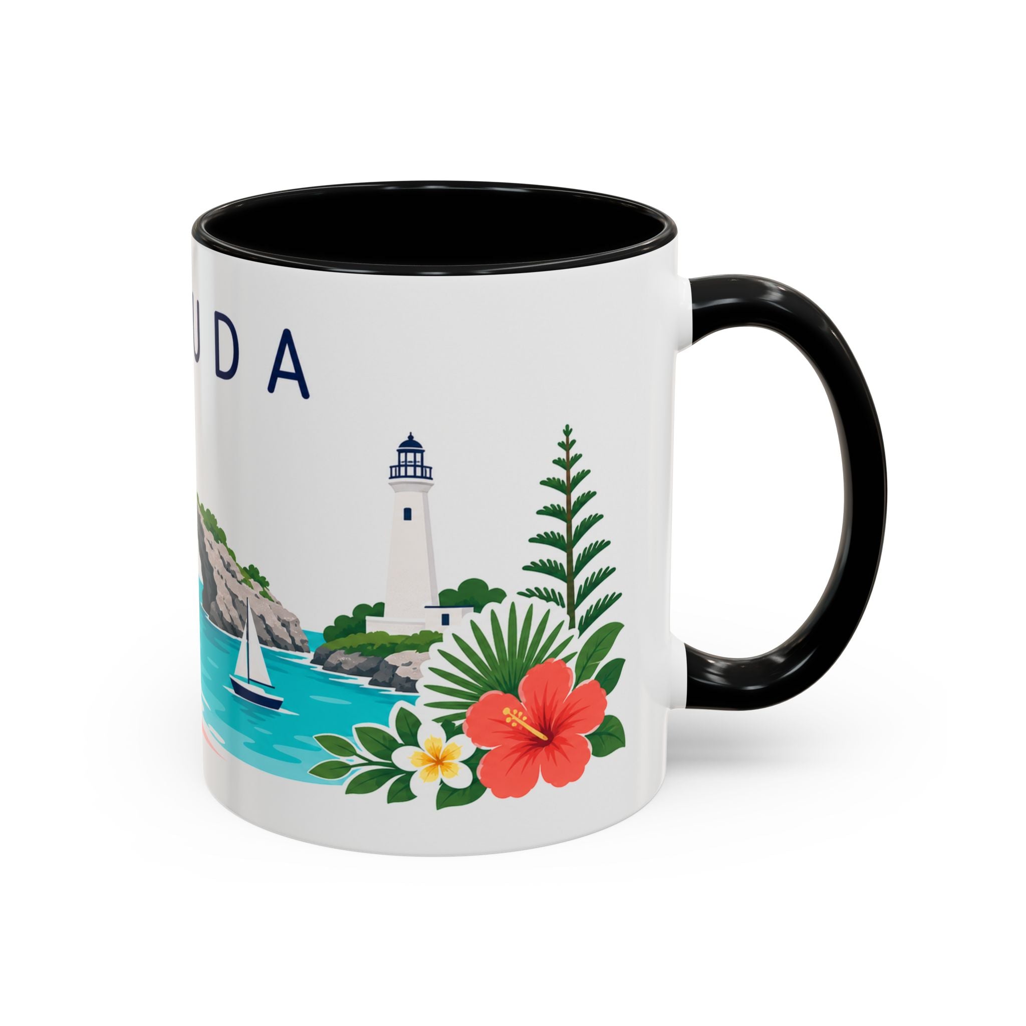 Bermuda Coffee Mug | Travel Souvenir Accent Mug | Country Gift Ceramic Cup 11oz 15oz