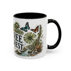 Daintree Rainforest Mug, Australia Travel Souvenir, Bucket List Gift, Accent Ceramic Coffee Mug 11oz 15oz