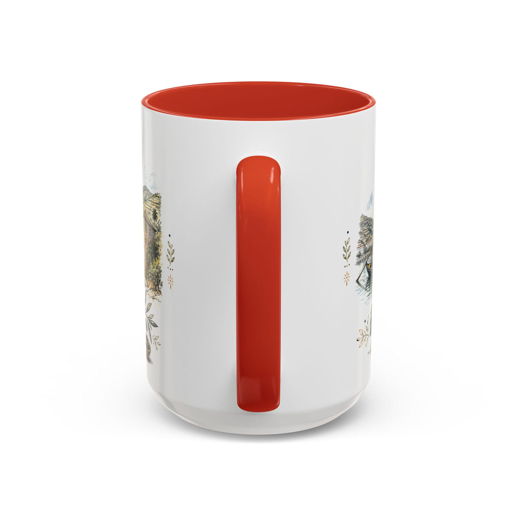 Douro Valley Mug, Portugal Travel Souvenir, Bucket List Gift, Accent Ceramic Coffee Mug 11oz 15oz