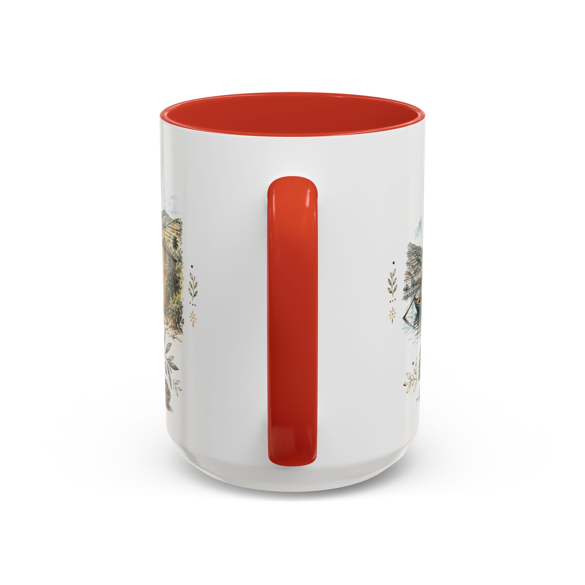 Douro Valley Mug, Portugal Travel Souvenir, Bucket List Gift, Accent Ceramic Coffee Mug 11oz 15oz