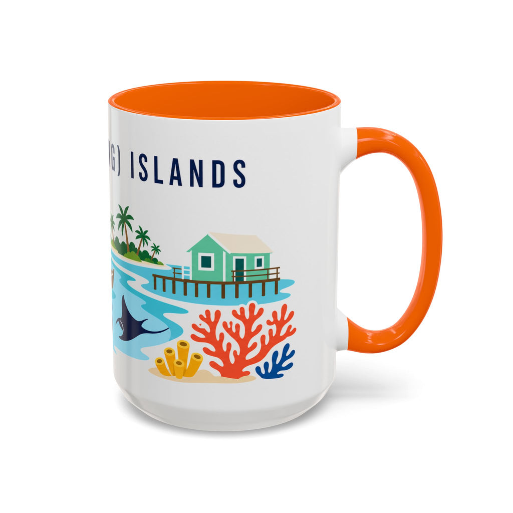 Cocos (Keeling) Islands Coffee Mug | Travel Souvenir Accent Mug | Country Gift Ceramic Cup 11oz 15oz