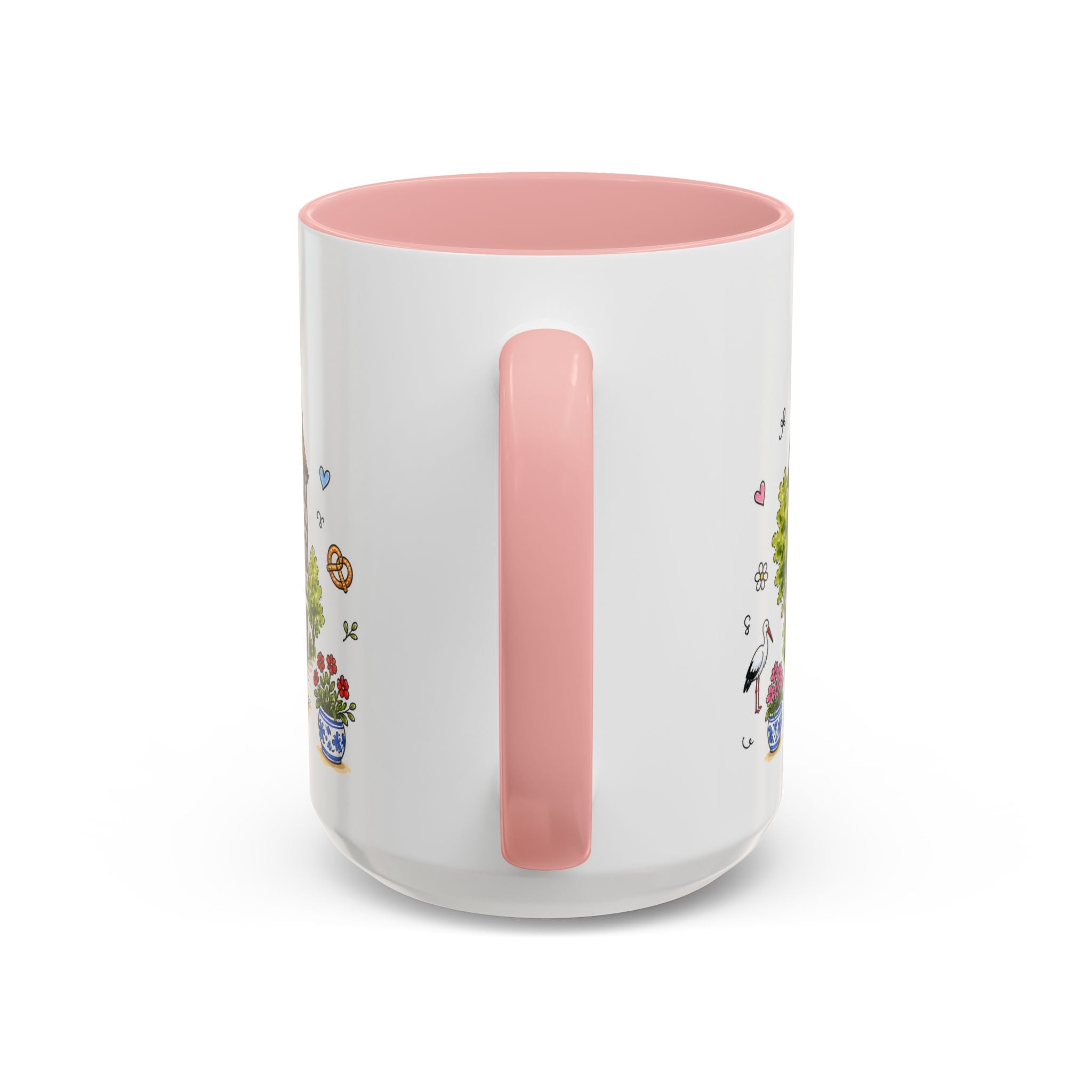 Strasbourg Illustrated Travel Mug | France Souvenir Accent Coffee Mug | 11oz 15oz Ceramic Cup