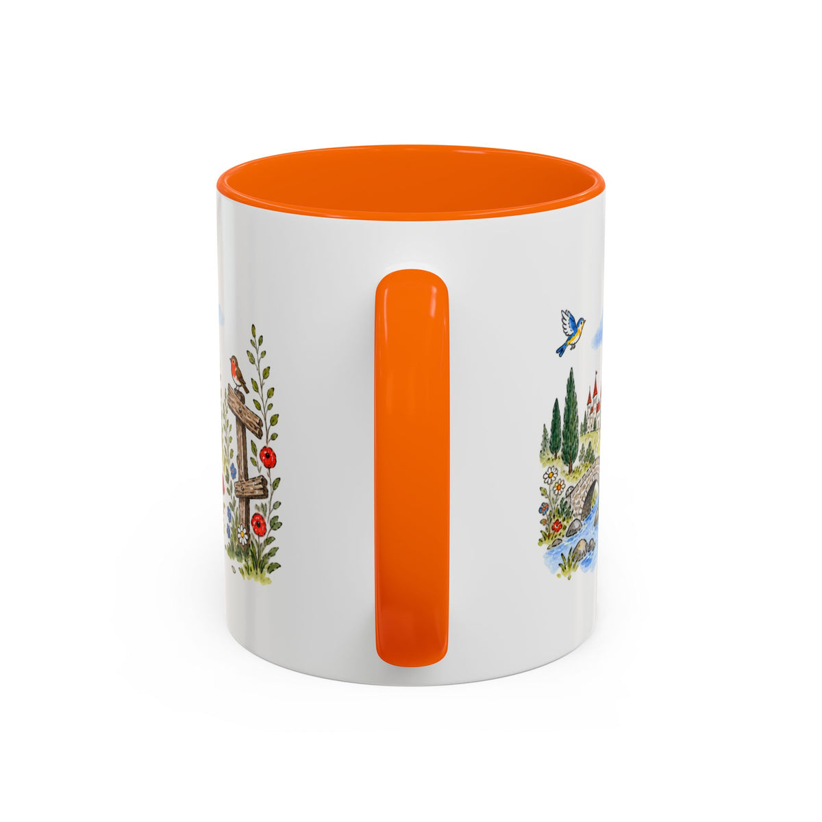 The Golden Bird Mug | Storybook Fairy Tale Accent Coffee Mug | EveryLegend