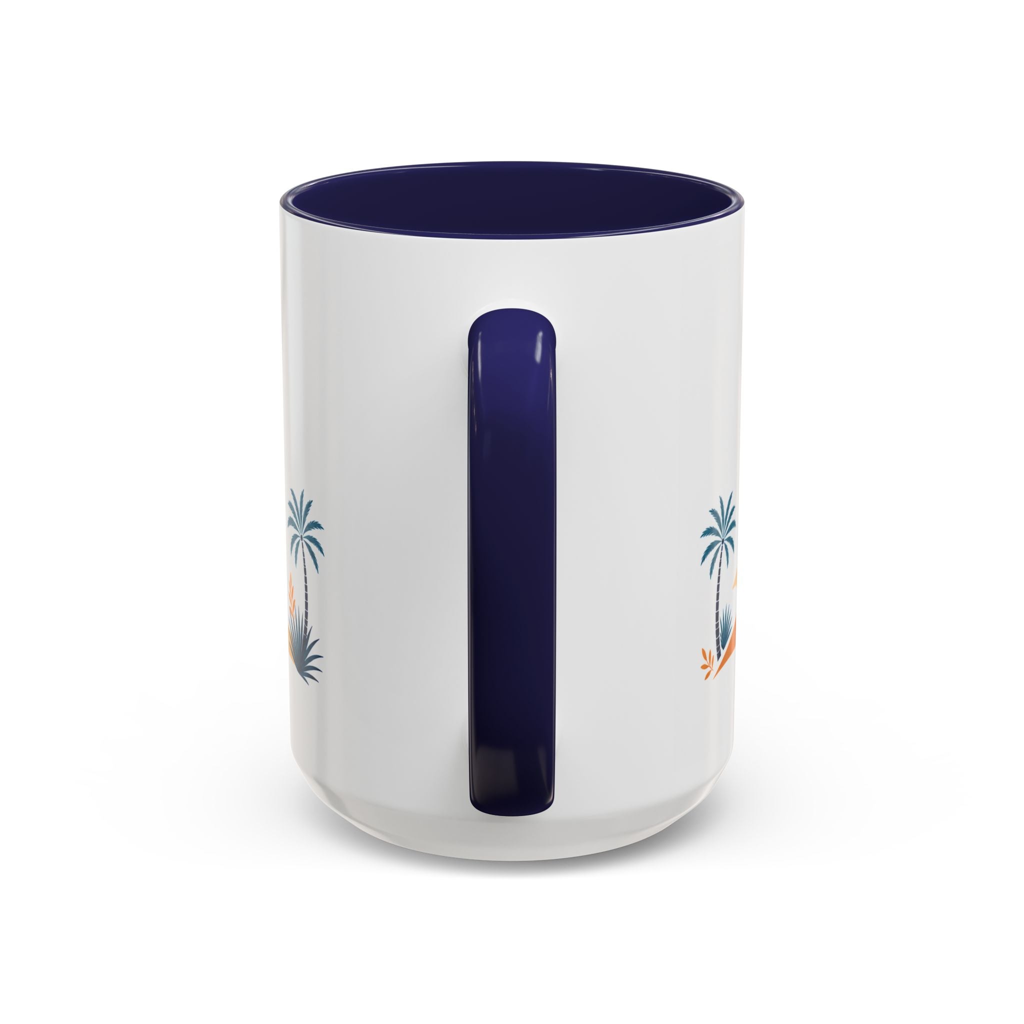 Doha Coffee Mug | Qatar Travel Souvenir | Porcelain Decal City Gift | 11oz 15oz Accent Mug