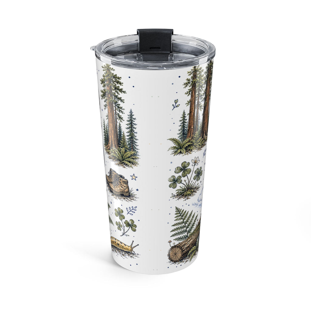 Redwood National Park 20oz Tumbler | California Coastal Forest Hiking Gift | Insulated Stainless Steel Travel Cup