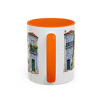Porto Illustrated Travel Mug | City Souvenir Accent Coffee Mug | 11oz 15oz Ceramic Cup