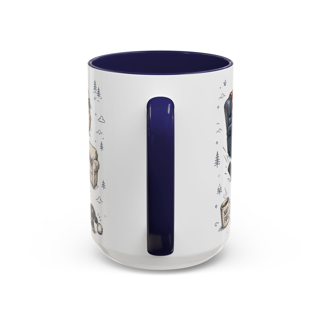 Nap Champion Coffee Mug | Father's Day Gift for Dad | Accent Color Ceramic 11oz 15oz