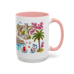 Antalya Travel Mug | European City Souvenir Accent Coffee Mug | 11oz 15oz Ceramic Cup