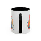 Personalized First Year Teacher Mug | Custom Name Pencil Coffee Cup
