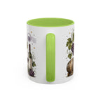Cape Winelands Coffee Mug | Travel Destination Souvenir Gift | Accent Color Ceramic 11oz 15oz