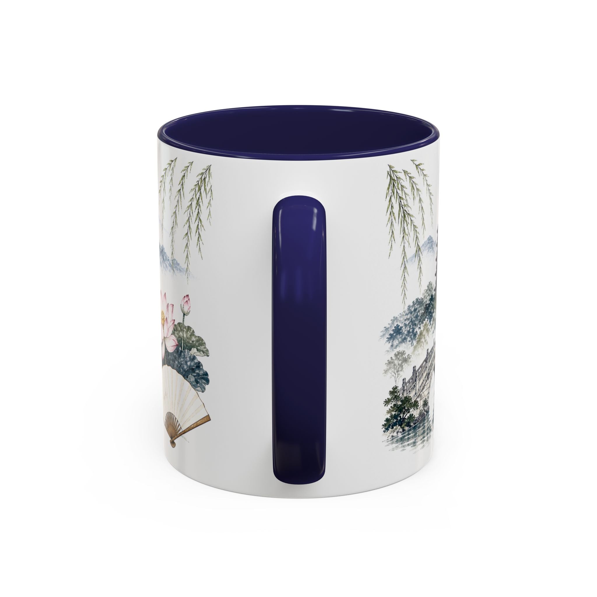 Hangzhou Coffee Mug | China Travel Souvenir | Vintage Illustrated City Gift | 11 oz 15 oz Accent Mug