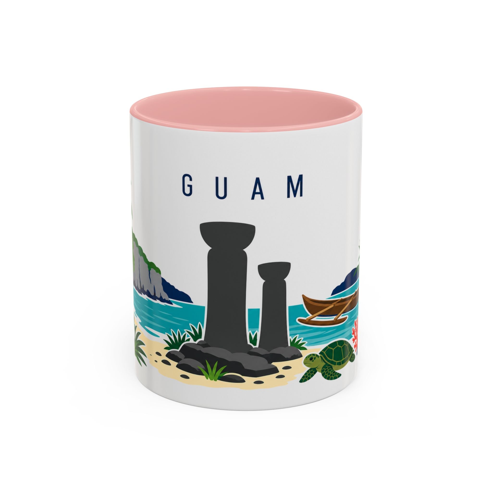 Guam Coffee Mug | Travel Souvenir Accent Mug | Country Gift Ceramic Cup 11oz 15oz