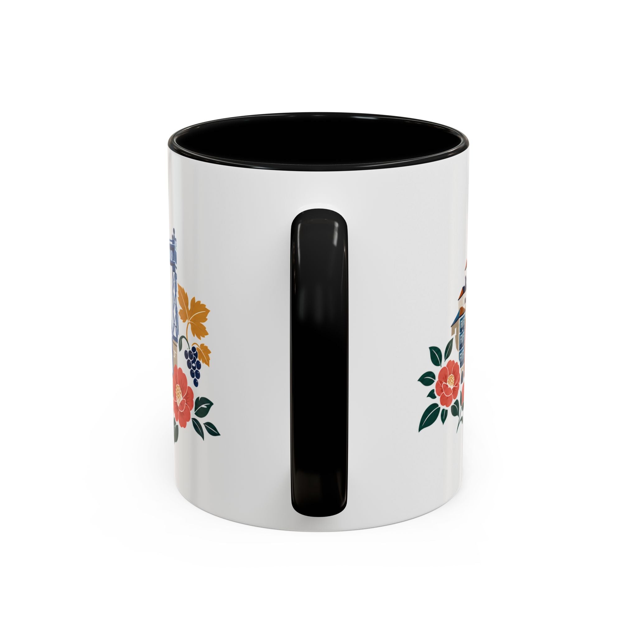 Porto Coffee Mug | Portugal Travel Souvenir | Porcelain Decal City Gift | 11oz 15oz Accent Mug
