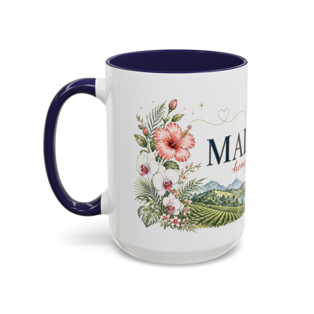 Malaysia Home Country Mug | Moving Away Gift | Long Distance Friendship | 11 oz 15 oz Accent Mug