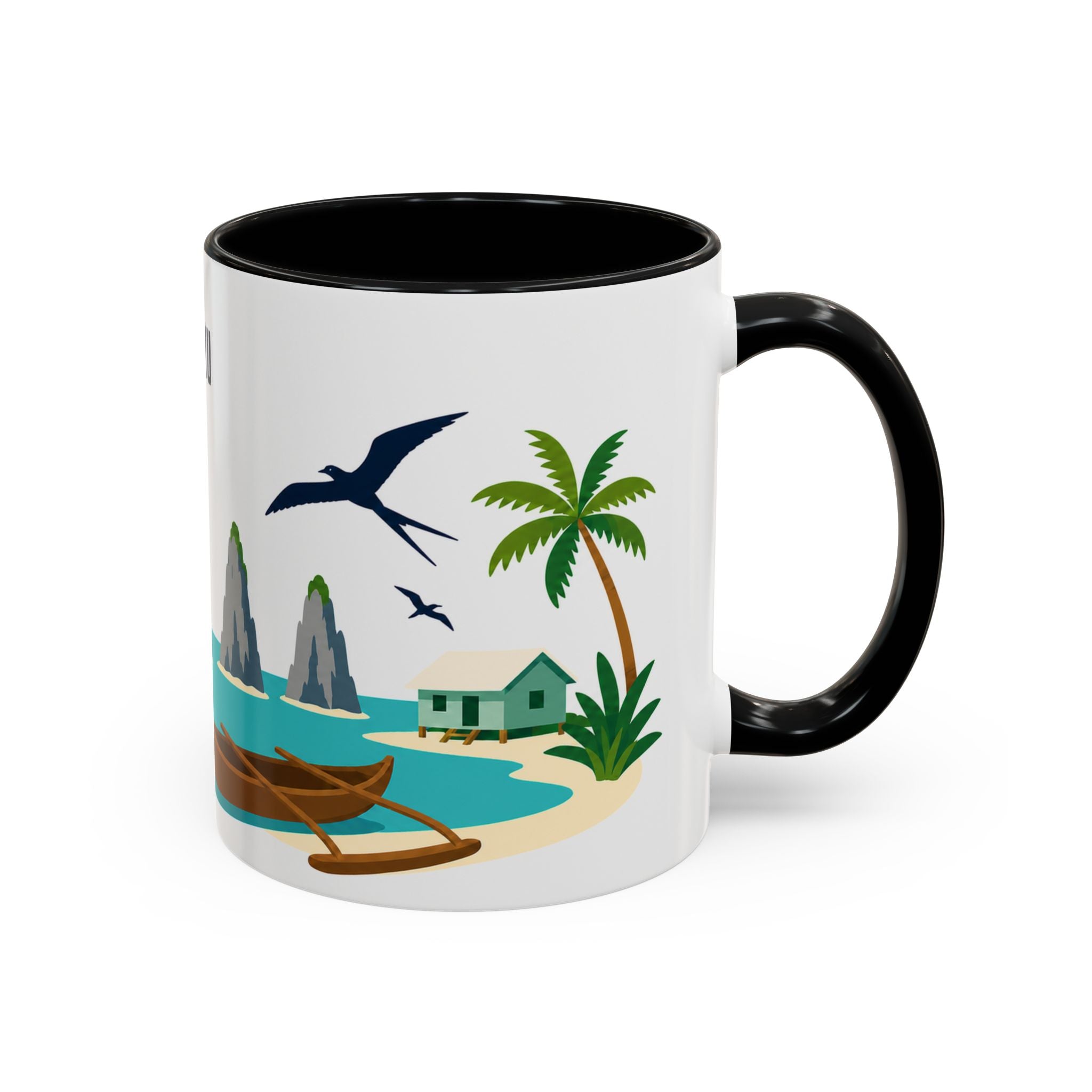 Nauru Coffee Mug | Travel Souvenir Accent Mug | Country Gift Ceramic Cup 11oz 15oz