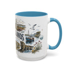 Orkney Islands Mug, Scotland Travel Souvenir, Bucket List Gift, Accent Ceramic Coffee Mug 11oz 15oz