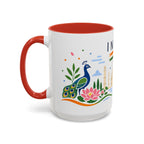 India Coffee Mug | Travel Souvenir Accent Mug | Country Gift Ceramic Cup 11oz 15oz