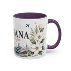Louisiana Home State Mug | Moving Away Gift | Long Distance Friendship Coffee Cup | 11oz 15oz Accent Mug
