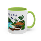 American Samoa Coffee Mug | Travel Souvenir Accent Mug | Country Gift Ceramic Cup 11oz 15oz