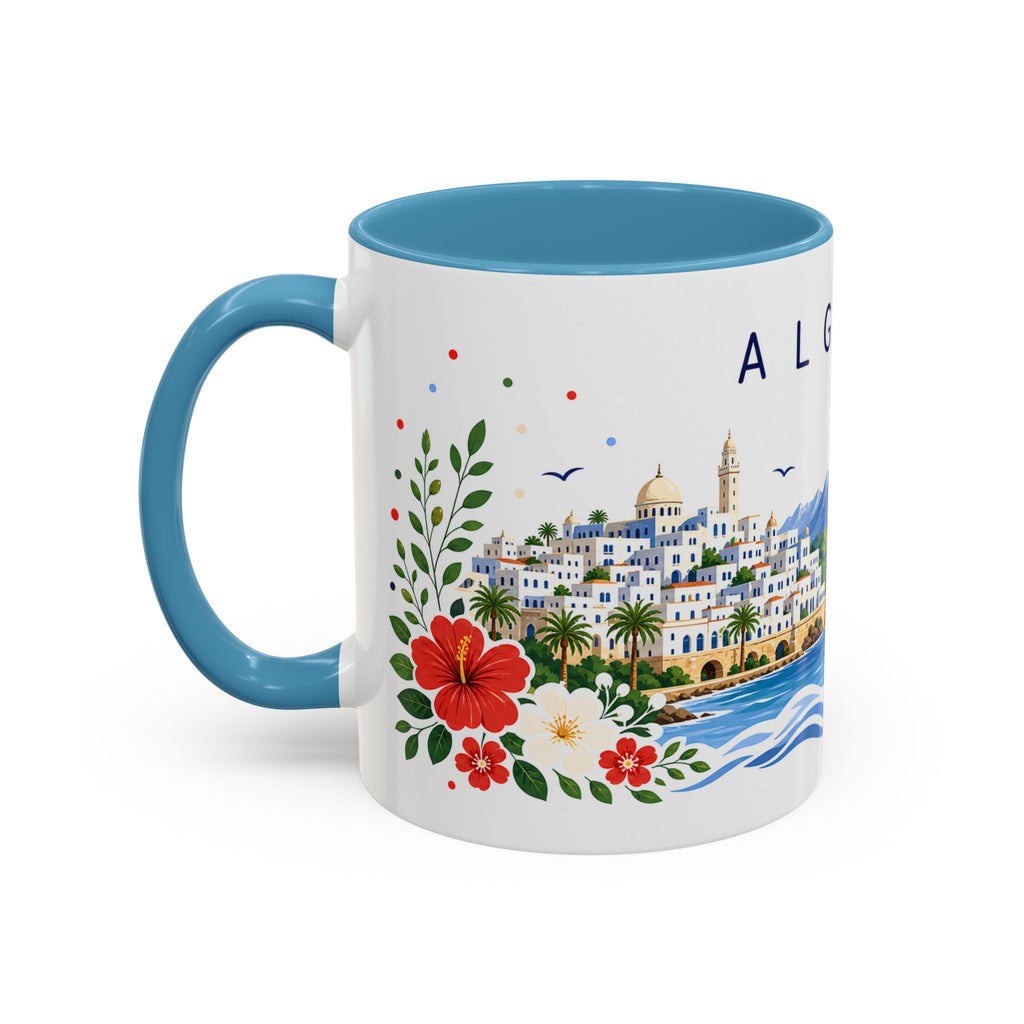 Algeria Coffee Mug | Travel Souvenir Accent Mug | Place Gift Ceramic Cup 11oz 15oz