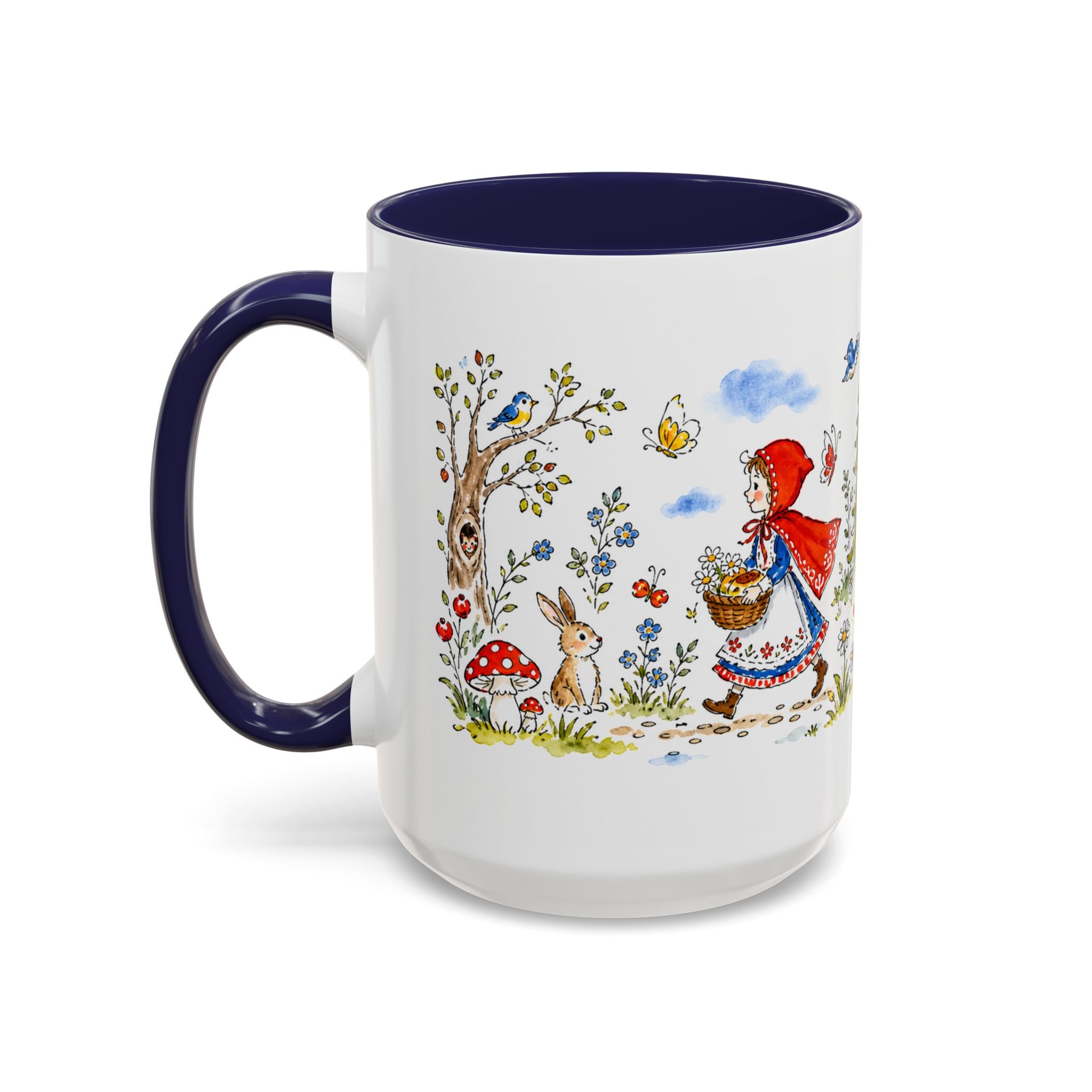 Little Red Riding Hood Mug | Storybook Fairy Tale Accent Coffee Mug | EveryLegend
