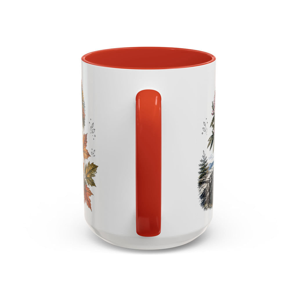 Blue Ridge Parkway Mug, Appalachia Travel Souvenir, Bucket List Gift, Accent Ceramic Coffee Mug 11oz 15oz