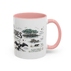 Everglades National Park Coffee Mug | Florida Wetlands Wildlife Kayak Gift | Accent Color Ceramic 11oz 15oz