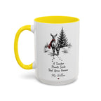 Personalized Deer Teacher Mug | You're Deer to My Heart | Custom Name Teacher Gift | 11oz 15oz