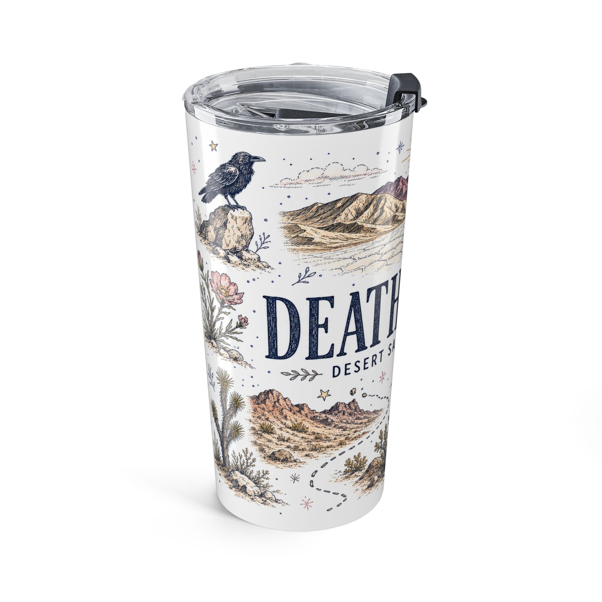 Death Valley National Park 20oz Tumbler | California Desert Hiking Camping Gift | Insulated Stainless Steel Travel Cup