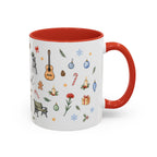 Madrid Christmas Mug | Watercolor City Souvenir, Travel Memories, Ceramic Coffee Cup