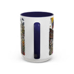 Colombia Soccer Coffee Mug | World Cup Fan Gift | Accent Color Ceramic 11oz 15oz Match Day Cup