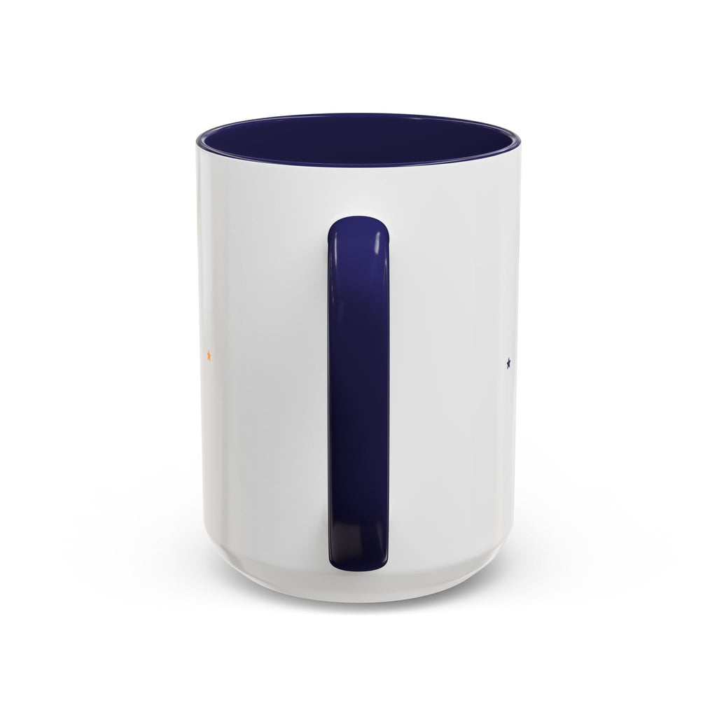 Officially Off The Clock Coffee Mug | Funny Retirement Gift | Accent Color Ceramic 11oz 15oz