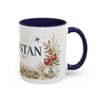 Uzbekistan Home Country Mug | Moving Away Gift | Long Distance Friendship | 11 oz 15 oz Accent Mug