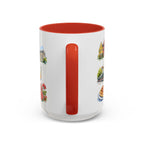 Lille Illustrated Travel Mug | City Souvenir Accent Coffee Mug | 11oz 15oz Ceramic Cup