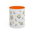 Nevada Sagebrush Mug, State Flower Floral Coffee Cup, 11oz Botanical Gift