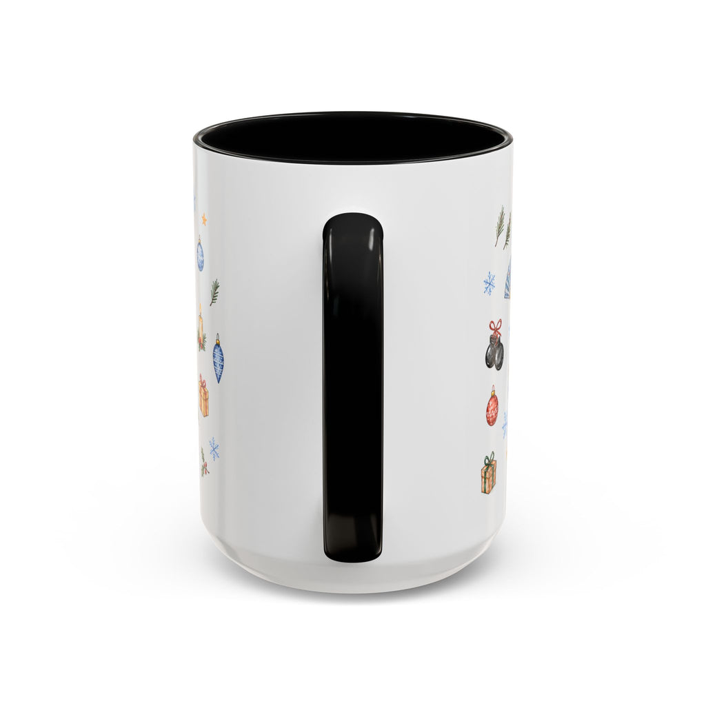 Madrid Christmas Mug | Watercolor City Souvenir, Travel Memories, Ceramic Coffee Cup