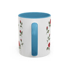 Oklahoma Oklahoma Rose Mug, State Flower Floral Coffee Cup, 11oz Botanical Gift