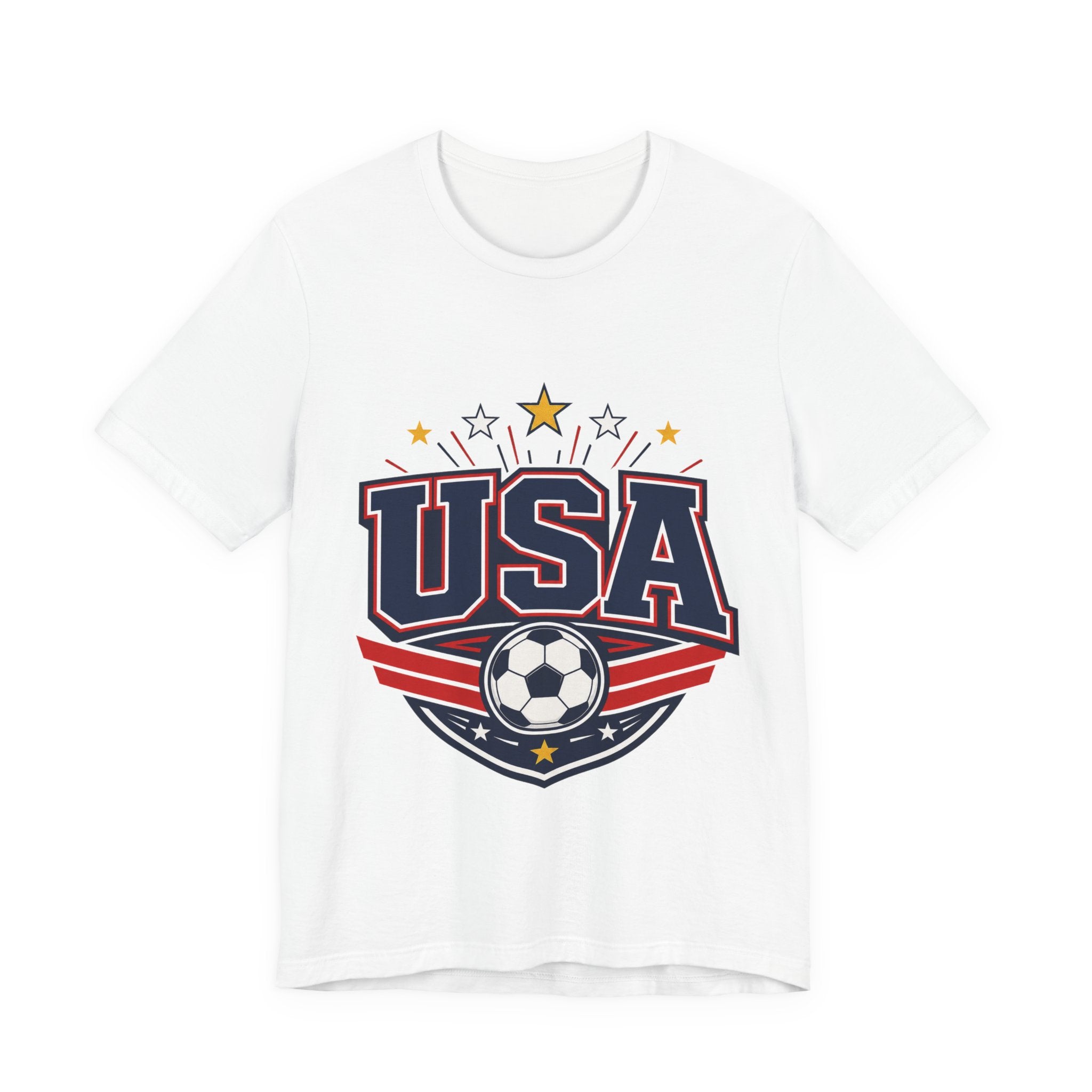 USA Soccer Fan T-Shirt | United States Fan Tee | USA Soccer Supporter Shirt