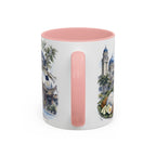 Johor Bahru Coffee Mug | Malaysia Travel Souvenir | Vintage Illustrated City Gift | 11 oz 15 oz Accent Mug