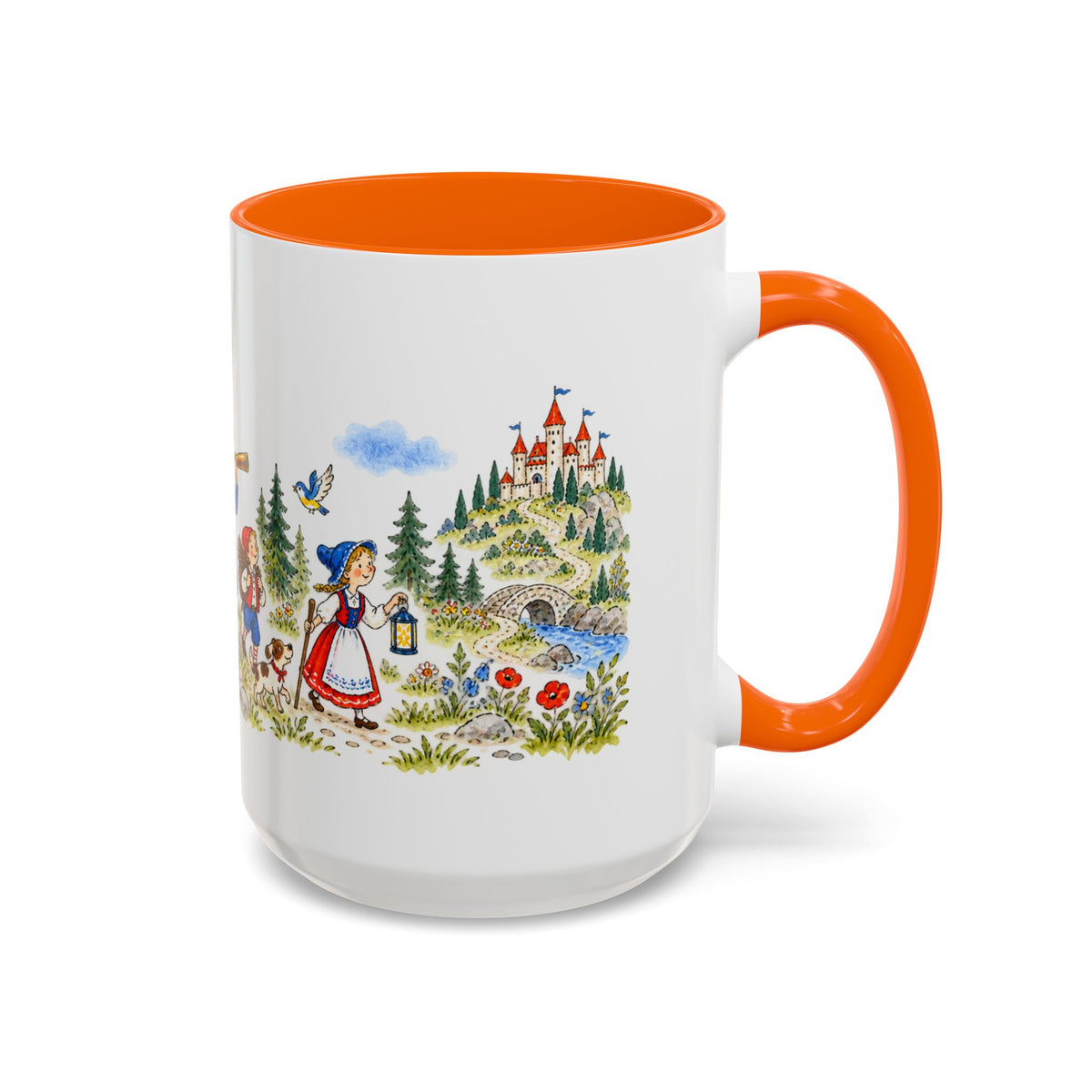 The Six Servants Mug | Storybook Fairy Tale Accent Coffee Mug | EveryLegend