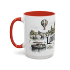 Loire Valley Mug, France Travel Souvenir, Bucket List Gift, Accent Ceramic Coffee Mug 11oz 15oz