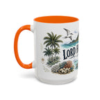 Lord Howe Island Mug, Australia Travel Souvenir, Bucket List Gift, Accent Ceramic Coffee Mug 11oz 15oz