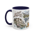 Hunza Valley Mug, Pakistan Travel Souvenir, Bucket List Gift, Accent Ceramic Coffee Mug 11oz 15oz